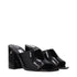 Jimmy Choo Black Leather Platforms