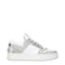 Jimmy Choo White Leather Low Tops