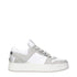 Jimmy Choo White Leather Low Tops