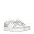 Jimmy Choo White Leather Low Tops