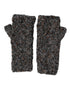 Dolce & Gabbana Gray Virgin Wool Knitted Fingerless Men Gloves