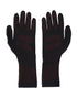 Dolce & Gabbana Black DG Logo Cotton Hands Mitten Men Gloves