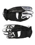 Dolce & Gabbana Gloves Black White Crystal Wrist Length Mitten Gloves