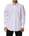 Dolce & Gabbana White Cotton Collared Long Sleeve Men Dress Shirt