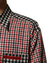 Dolce & Gabbana Multicolor Cotton Collared Checkered Shirt
