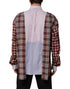 Dolce & Gabbana Multicolor Cotton Collared Checkered Shirt