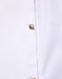 Dolce & Gabbana White Cotton Collared Bib GOLD Dress Shirt