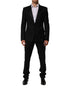Dolce & Gabbana Black 2 Buttons Jacket Formal 2 Piece Suit