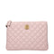 Versace Pink Leather Clutch Bags
