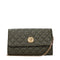 Versace Green Leather Clutch Bags