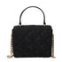 Versace Black Fabric Handbags