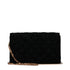 Versace Black Fabric Clutch Bags