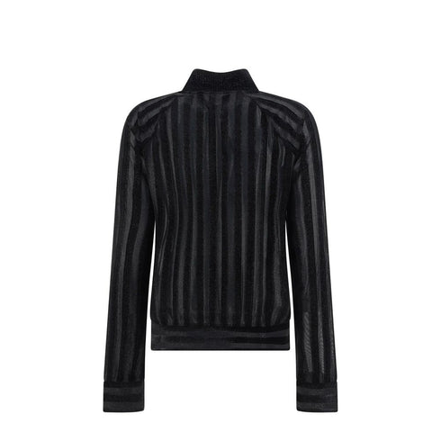 Balmain High-Neck Logo Sweater