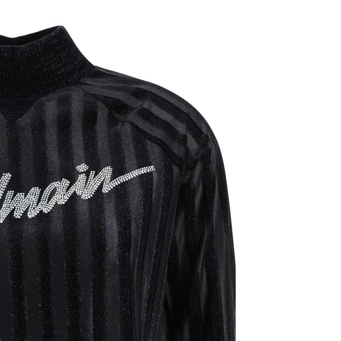 Balmain High-Neck Logo Sweater