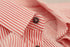 Dolce & Gabbana Red White Striped Cotton Short Sleeve Shirt