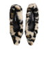 Dolce & Gabbana Brown Fur Leopard High Heels Pumps Shoes