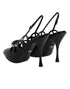Dolce & Gabbana Leather High Heels Slingback Shoes