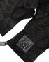 Dolce & Gabbana Black Nylon Wrist Length Fingerless Mitten Gloves