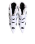 Dolce & Gabbana White DG Logo Heels Short Boots Shoes