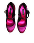 Dolce & Gabbana Pink Embellished High Heels Pumps Shoes