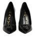 Dolce & Gabbana Black Bag Embellished Heels Pumps Shoes