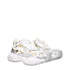 Versace White Fabric Chunky Sneakers