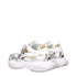 Versace White Fabric Chunky Sneakers