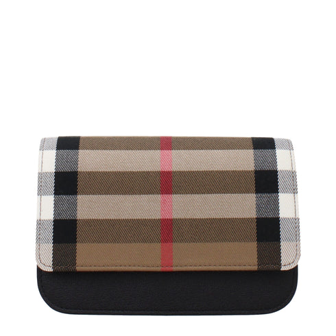 Burberry Beige Fabric Clutch Bags