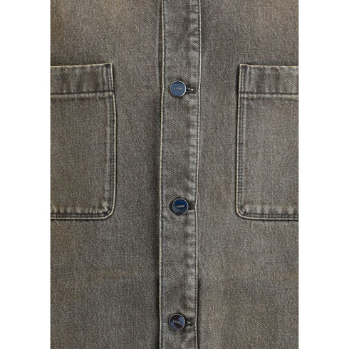 Fendi Overdyed Denim Shirt