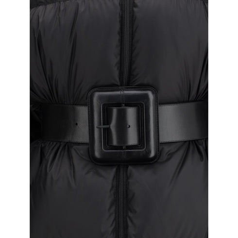 Balenciaga Belted Hourglass Short Puffer