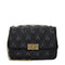 Valentino Garavani Black Leather Shoulder Bag