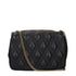 Valentino Garavani Black Leather Shoulder Bag