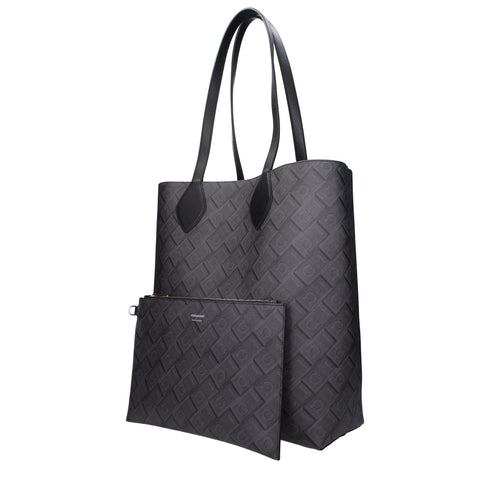 Salvatore Ferragamo Black Leather Shoulder Bag