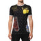 Dolce & Gabbana Black Polka Dot Lemons Horse Henley T-Shirt