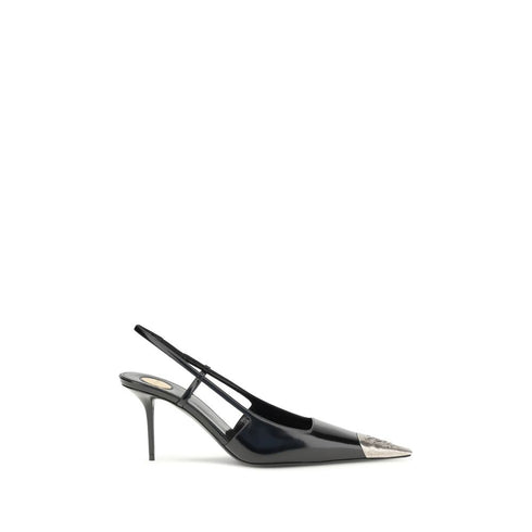 Saint Laurent Glossy leather Jeanne Pumps