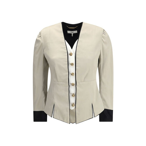 Chloé Tailored Silk Jacket