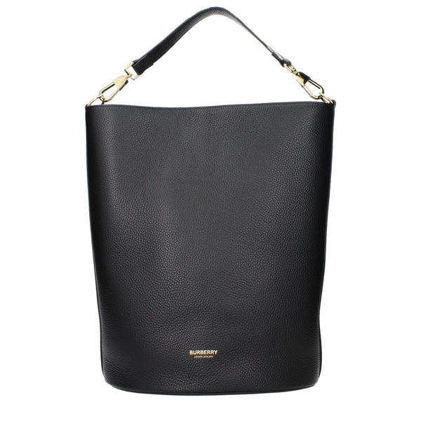 Burberry Black Leather Handbag