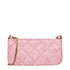 Versace Pink Fabric Crossbody Bag