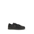 Prada Black Calf Leather Bos Taurus Low Top Sneakers