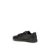 Prada Black Calf Leather Bos Taurus Low Top Sneakers