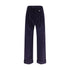 Burberry Blue Cotton Pants