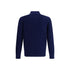 Brunello Cucinelli Blue Cashmere Polo Shirt