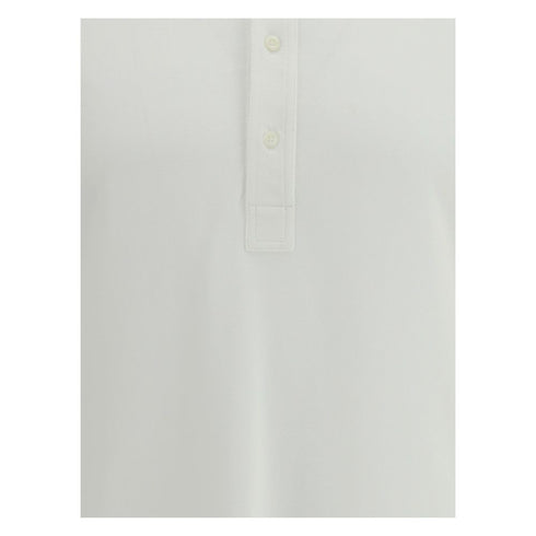 Brunello Cucinelli White Cotton Dress Shirt