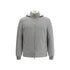 Brunello Cucinelli Gray Wool Full-Length Jacket