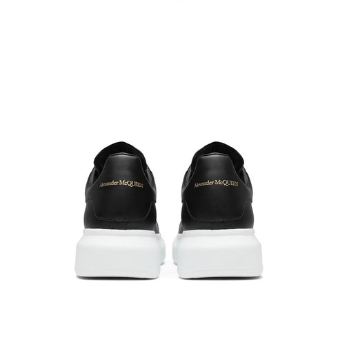 Alexander McQueen Black Calfskin Chunky Sneakers