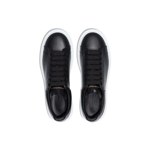 Alexander McQueen Black Calfskin Chunky Sneakers