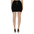 Balmain Black Cotton Mini Skirt