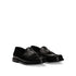 Dolce & Gabbana Black Calfskin Slip-On Loafers
