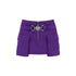 Versace Purple Viscose Mini Skirt