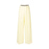 Stella McCartney Yellow Wool Casual Pants